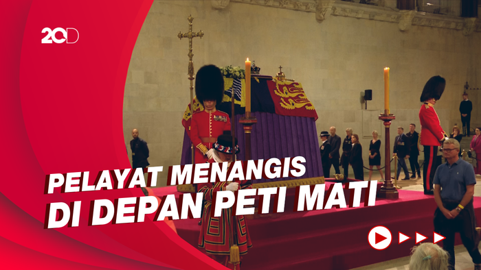 Melihat Tempat Persemayaman Terakhir Ratu Elizabeth II di Westminster Hall