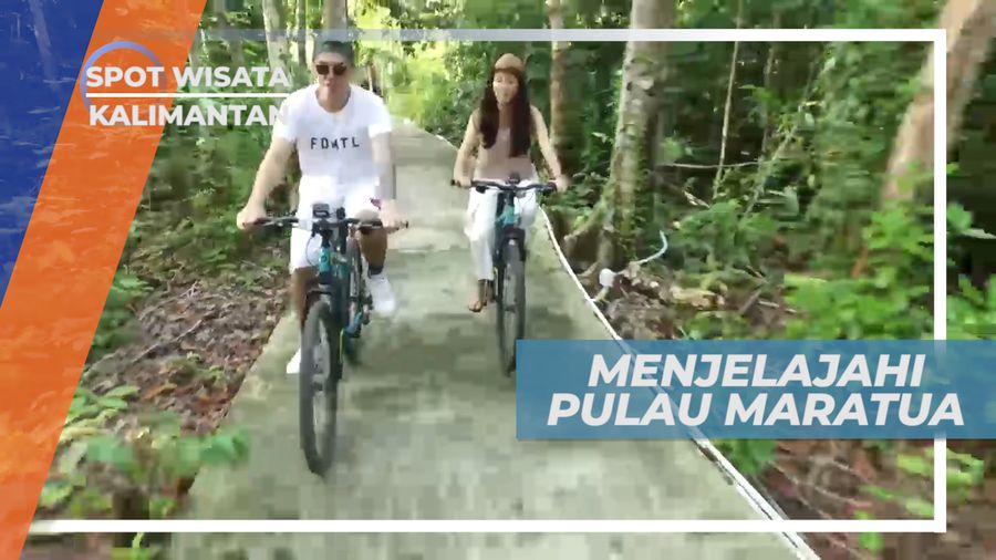 Gowes Sehat Keliling Pulau Maratua, Kalimantan Timur