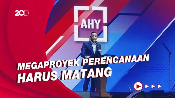 Saat AHY Singgung Proyek Kereta Cepat Pakai APBN