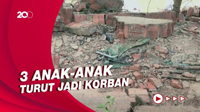Tembok Ambruk Akibat Hujan Lebat di India, 9 Orang Tewas