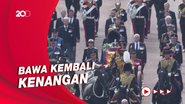 Perasaan Pangeran William Saat Antar Peti Mati Ratu Elizabeth ke Westminster
