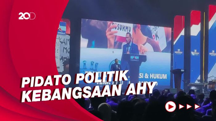 Yel-yel AHY Presiden Bergema di Rapimnas Demokrat