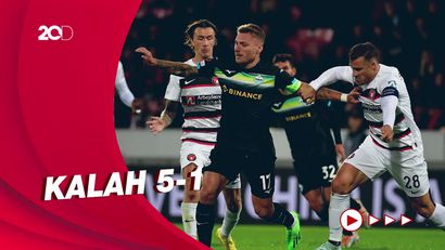 Lazio Dibantai Klub Denmark di Liga Eropa