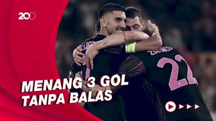 Gol Dybala Bawa AS Roma Berpesta atas HJK