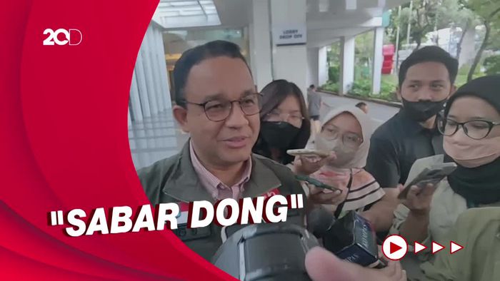 Anies soal Masuk Radar Capres Demokrat: Selesaikan Dulu di DKI