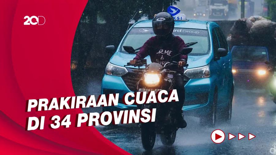 Waspadai Potensi Hujan Lebat di Lampung-Hujan Intensitas Sedang di Bandung!