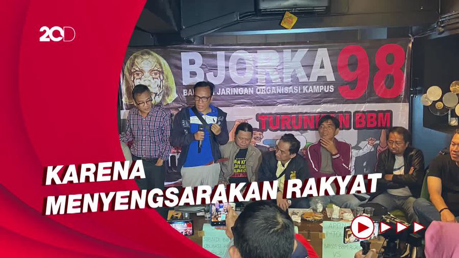 Aktivis 98 Berhimpun Tolak Kenaikan Harga BBM