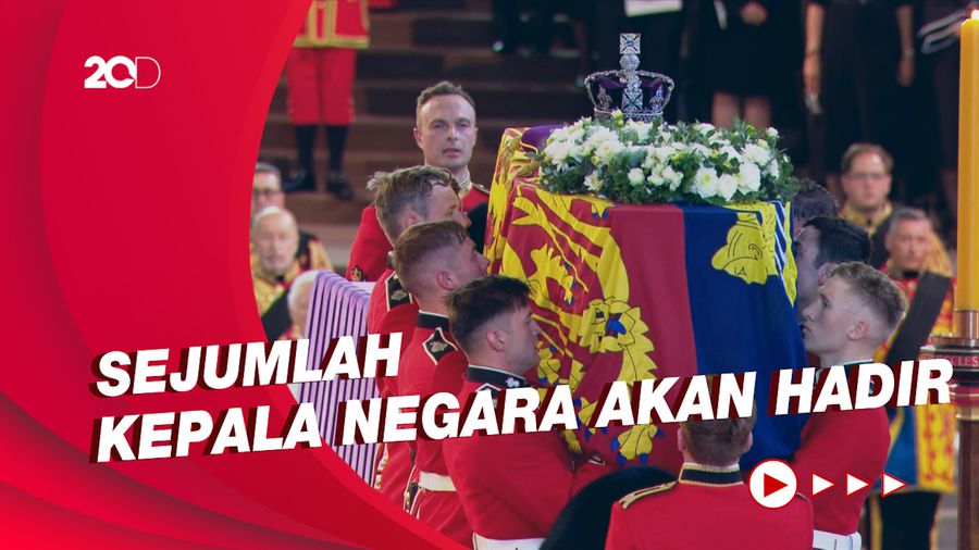 Rangkaian Prosesi Pemakaman Ratu Elizabeth II pada 19 September