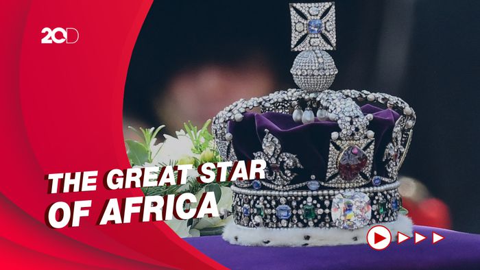 Warga Afrika Selatan Minta Berlian di Mahkota Ratu Elizabeth Dikembalikan