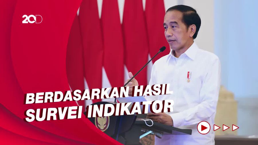 Buntut Harga BBM Naik, Survei Tingkat Kepuasan Kinerja Jokowi Turun 10%