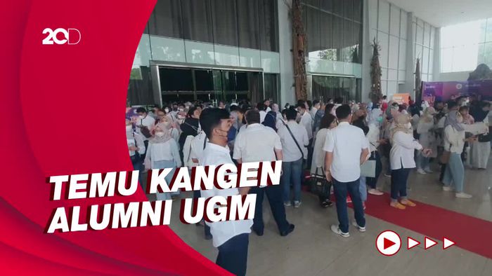 Ganjar-Sejumlah Menteri Jokowi Hadiri Reuni Alumni UGM di Ancol