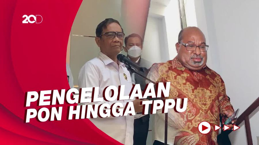 Mahfud Md: Lukas Enembe Ada Kasus Lain yang Sedang Didalami 