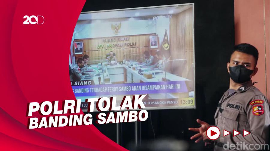 Polri Tegaskan Tak Ada Seremoni Pemberhentian Ferdy Sambo