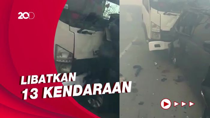 Kecelakaan Beruntun di Tol Brebes yang Renggut 1 Korban Jiwa