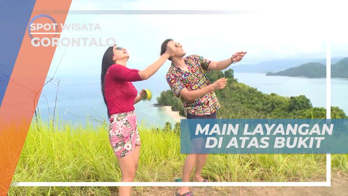 Hembusan Angin yang Cocok untuk Bermain Layangan di Atas Bukit, Gorontalo