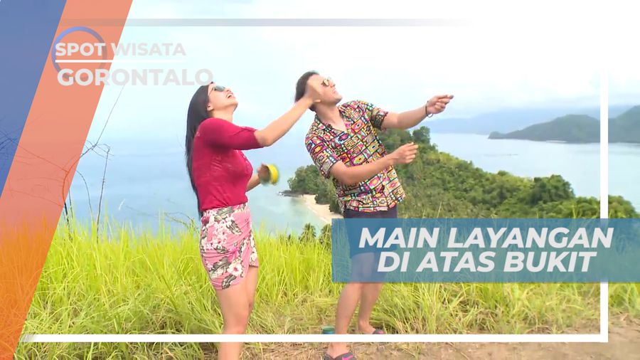 Hembusan Angin yang Cocok untuk Bermain Layangan di Atas Bukit, Gorontalo