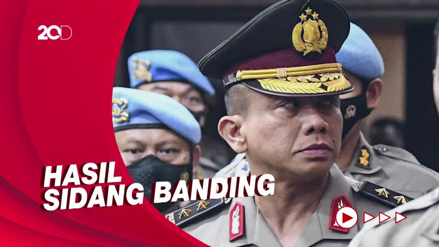 Hasil Sidang Banding Ferdy Sambo Ditolak!