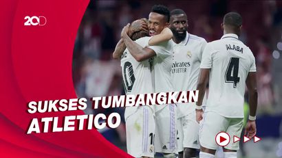 Real Madrid Menangkan Derby Ibu Kota 2-1