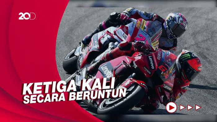 5 Seri Tersisa, Ducati Kunci Gelar Juara Dunia Konstruktor MotoGP 2022