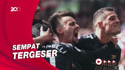 Hajar Brentford 3-0, Arsenal Kembali ke Puncak Klasemen