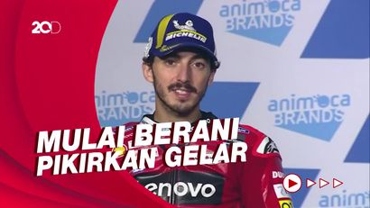 Jarak dengan Quartararo Kian Menipis, Bagnaia Mulai Pikirkan Gelar
