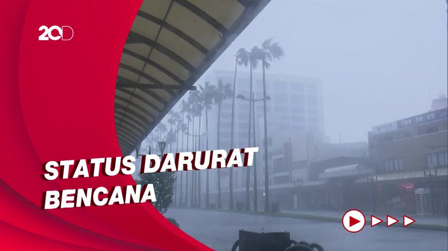 Jepang di Tingkat Kewaspadaan Tertinggi Akibat Topan Nanmadol
