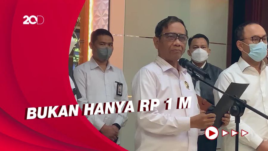 Mahfud Md: Kasus Korupsi Lukas Enembe Bukan Rekayasa Politik