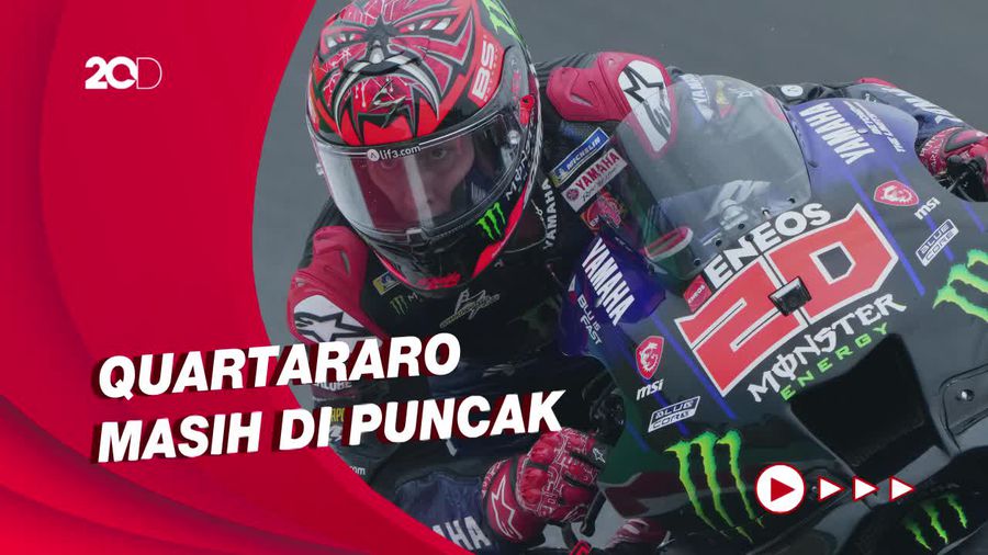 Klasemen MotoGP 2022: Bagnaia Cuma Tertinggal 10 Poin dari Quartararo