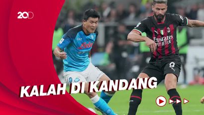 AC Milan Dibungkam Napoli 1-2