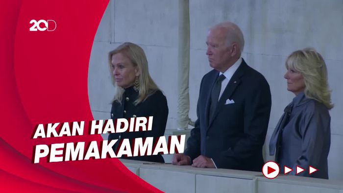 Joe Biden Tiba di Westminster, Beri Penghormatan untuk Ratu Elizabeth