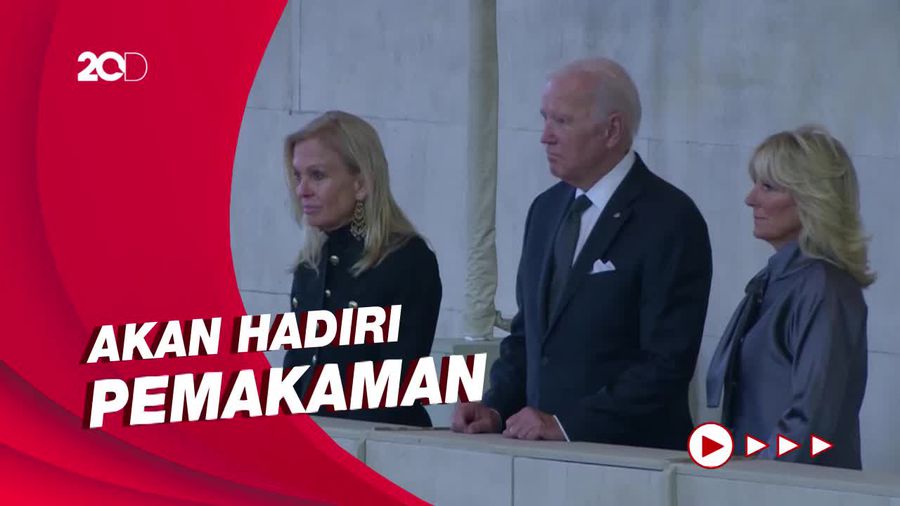 Joe Biden Tiba di Westminster, Beri Penghormatan untuk Ratu Elizabeth