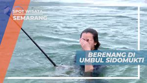 Seru-seruan Berenang dan Bermain Air di Kolam Renang Umbul Sidomukti, Semarang