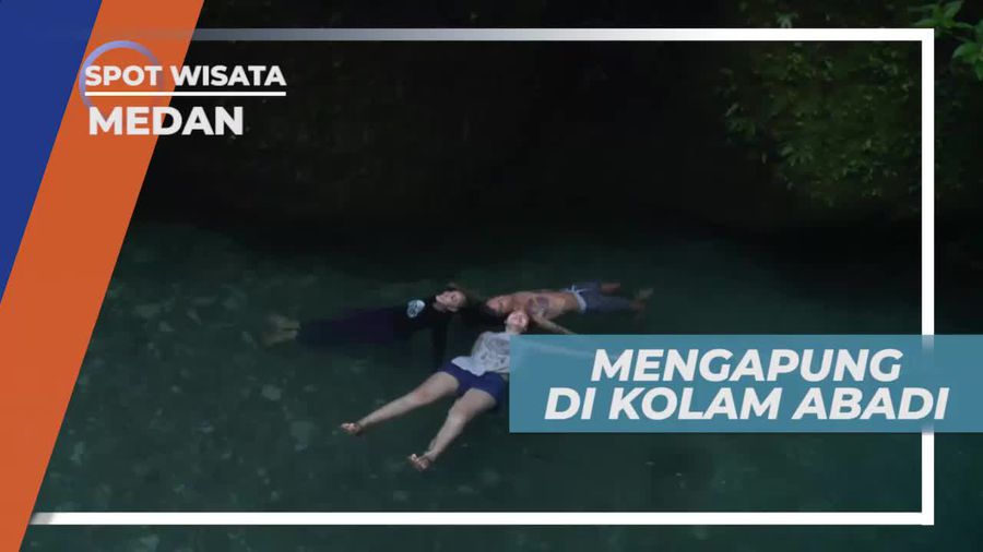 Mengapung Menikmati Suasana Asri di Kolam Abadi Medan
