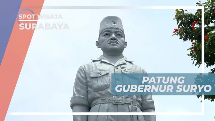 Mengabadikan Momen Dengan Berfoto di Patung Gubernur Suryo Surabaya