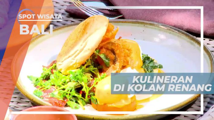 Menikmati Kuliner Lezat di Tepi Kolam Renang, Bali