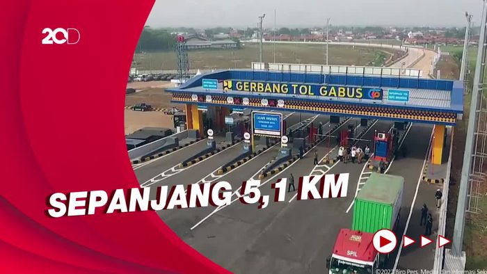 Resmikan Tol Serpong-Balaraja Seksi I, Jokowi: Kurangi Kemacetan di Jakarta