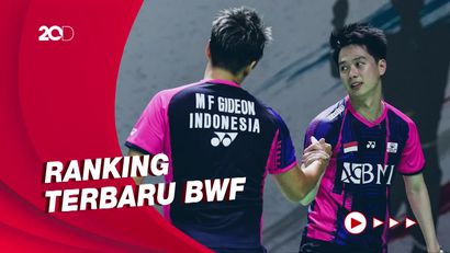 Kevin/Marcus Turun Peringkat BWF, Berikut Ranking Pebulutangkis Indonesia