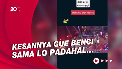 Alasan Thomas Ramdhan Banting Bass saat Manggung dengan Ahmad Dhani