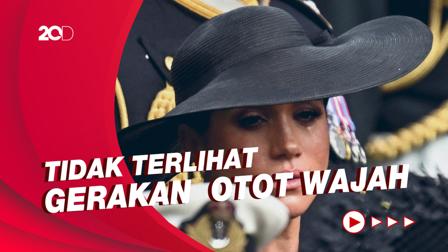 Ahli Ungkap Tanda Tangis Palsu Meghan Markle di Pemakaman Ratu Elizabeth II