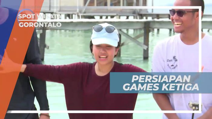 Persiapan Bermain Tantangan Seru di Pulo Cinta Gorontalo