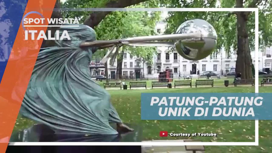 Aneka Patung Unik di Italia