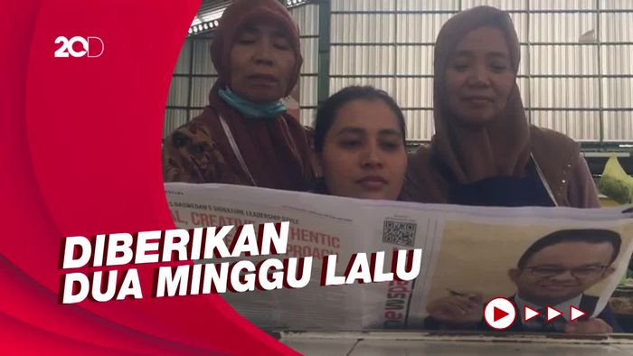 Alasan Pedagang di Pasar Malang Mau Terima Tabloid Anies