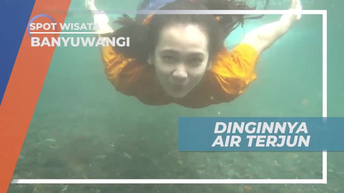 Sensasi Dingin Bermain di Air Terjun Jagir Banyuwangi