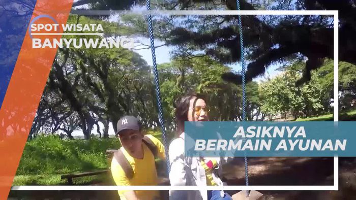 Bermain Ayunan di De Djawatan Banyuwangi