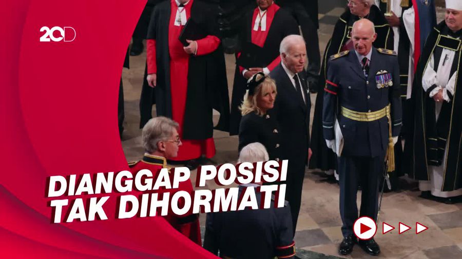 Trump Ejek Posisi Duduk Biden di Pemakaman Kenegaraan Ratu Elizabeth II