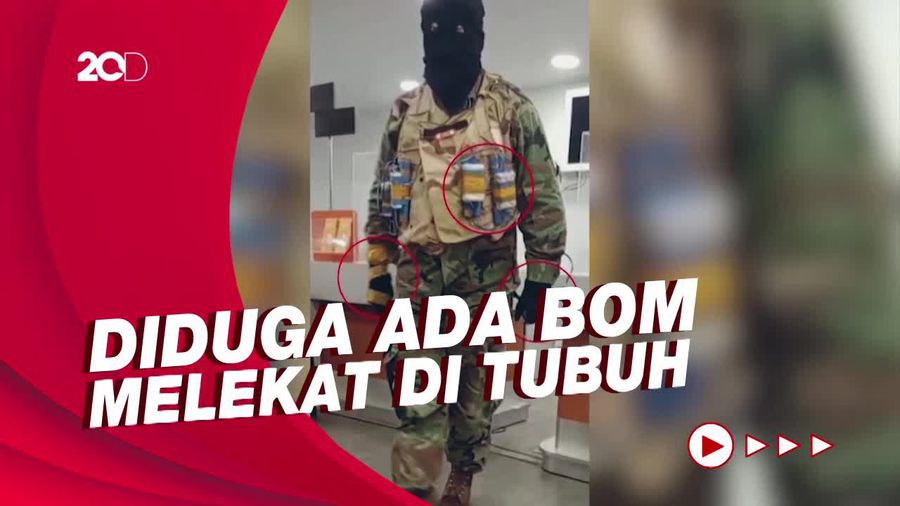 Pria Berseragam Tentara Sandera 12 Orang di Bank Georgia