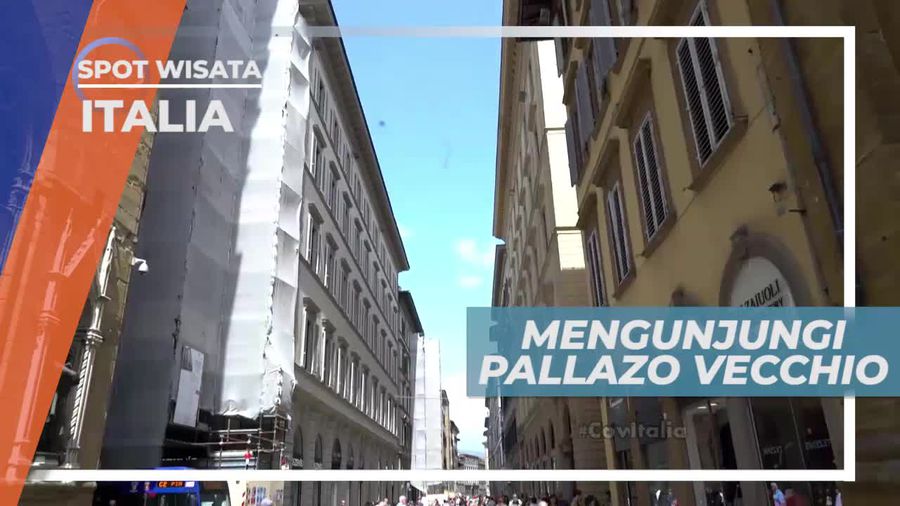 Berkunjung ke Pallazo Vecchio, Balai Kota Firenze Italia