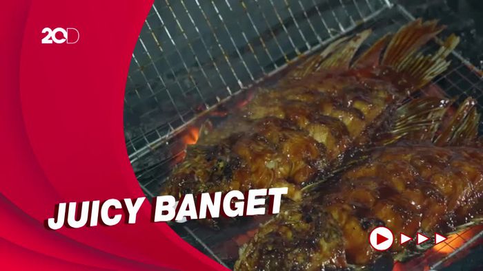 Bikin Laper: Gurame Bakar Antimainstream, Pakai Saus dan Taburan Kurma