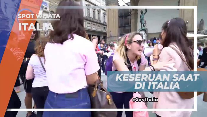 Keseruan di Italia, Bercengkrama Ramah Dengan Warga Lokal