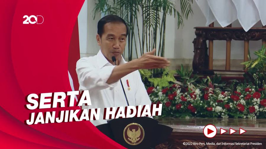 Jokowi Beri Sangu Tambahan ke Timnas Amputasi RI Berangkat Piala Dunia